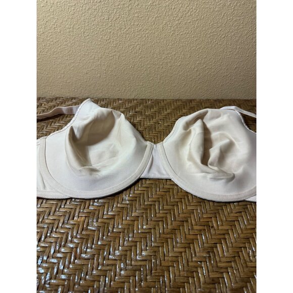 Vanity Fair Beige Lace Underwire Bra With Adjustable Straps Size 42DD - Picture 6 of 8